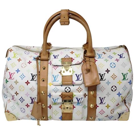 louis vuitton white and tan bag|louis vuitton waist bag white.